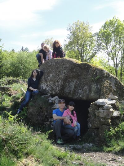 Randonnée Pascal BRUNEAU Loge de berger dans la tourbière des Dauges